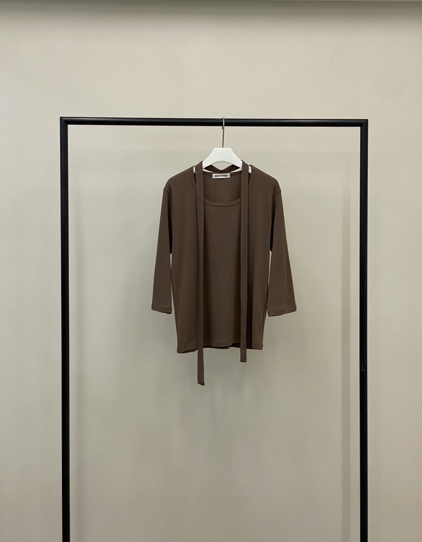 MUCH MORE東大門㊣代購女士新品人氣職業熱賣休閑時尚長袖T恤MUCH MORE長袖T恤圖色2