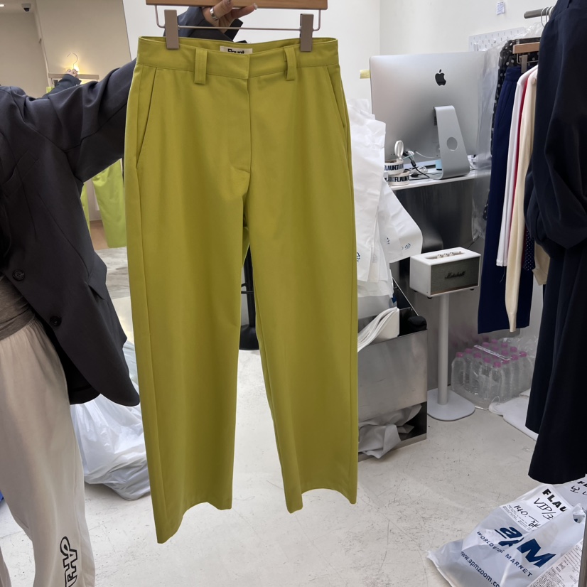 FLAUNT東大門㊣直郵女裝新品真品推薦人氣休閑時尚職業休閑褲FLAUNT休閑褲圖色1