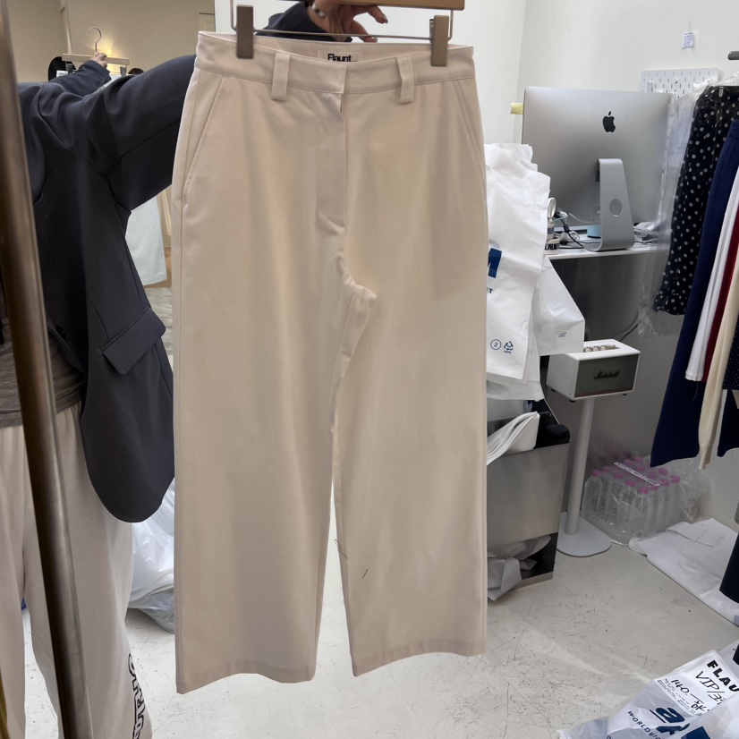 FLAUNT東大門㊣直郵女裝新品真品推薦人氣休閑時尚職業休閑褲FLAUNT休閑褲圖色3