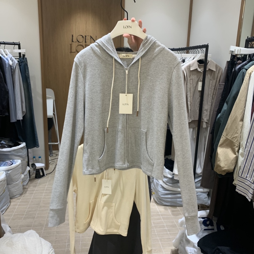 LOFN韓國代購㊣女士新品推薦休閑25秋冬真品時尚熱賣職業夾克LOFN夾克圖色4