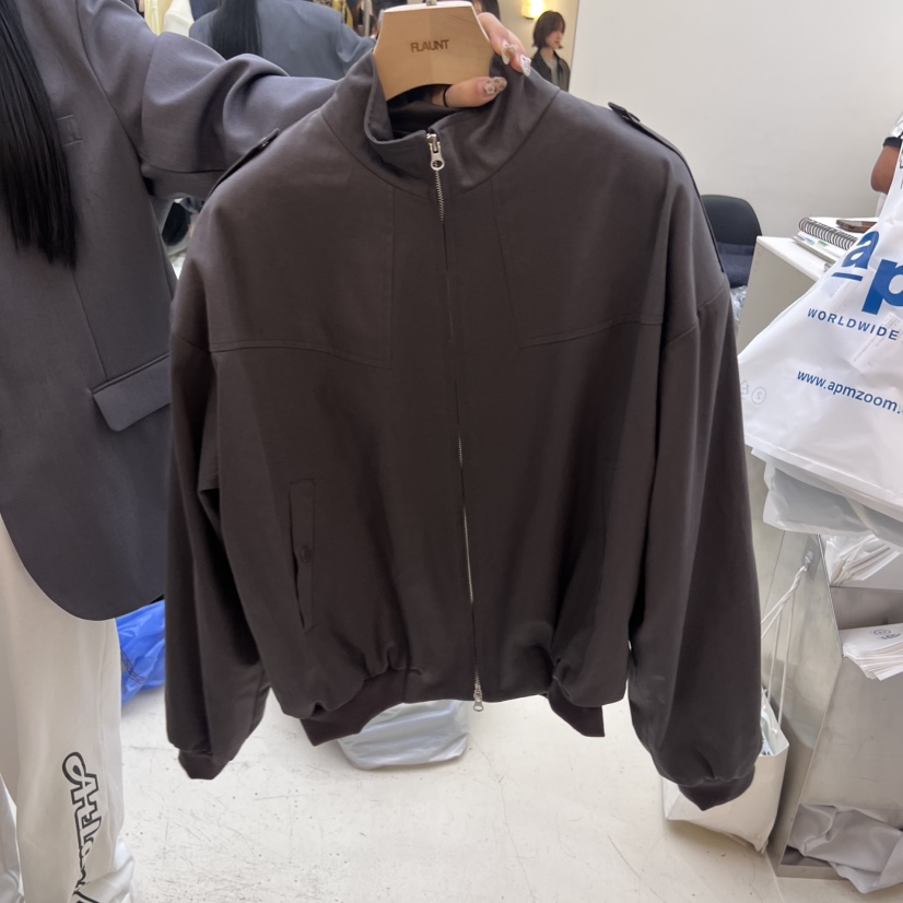 FLAUNT東大門㊣直郵女裝新品推薦真品熱賣人氣25秋冬職業夾克FLAUNT夾克圖色1