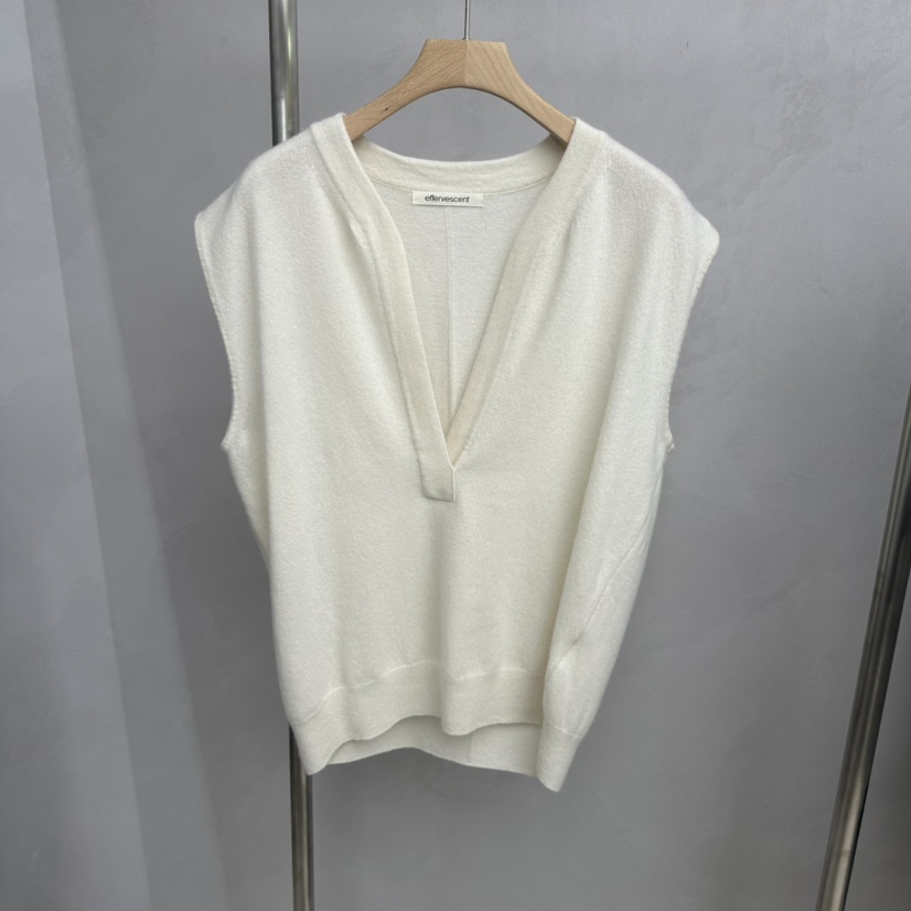 EFFERVESCENT韓國代購㊣女士新款時尚25秋冬職業真品吊帶背心evc/effervescent吊帶/背心圖色1