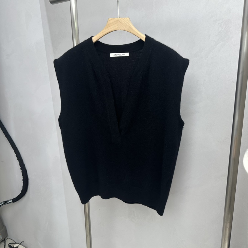 EFFERVESCENT韓國代購㊣女士新款時尚25秋冬職業真品吊帶背心evc/effervescent吊帶/背心圖色3