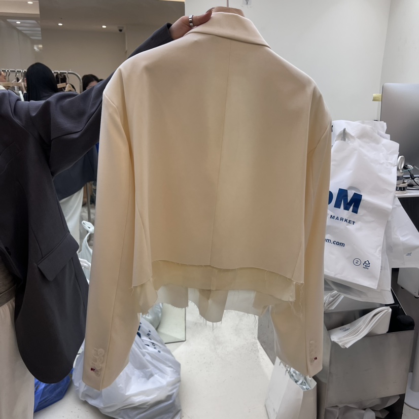 FLAUNT韓國代購㊣女士新品推薦25秋冬休閑真品人氣夾克雙層FLAUNT夾克