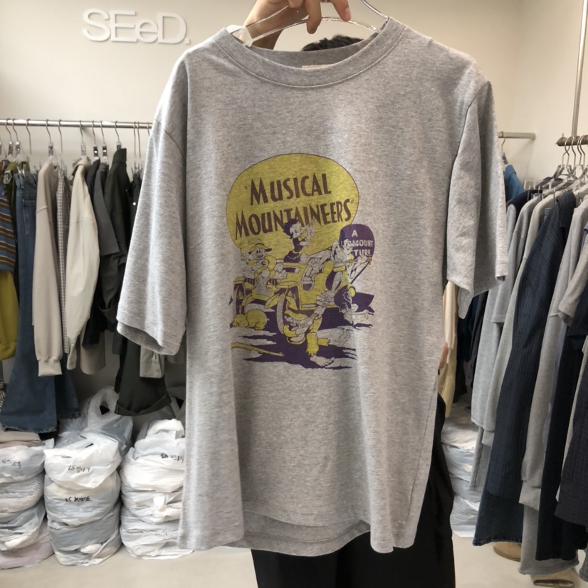 LEESEED-A韓國直郵㊣女士新品推薦休閑熱賣25秋冬人氣真品T恤SEeD/LEESEEDT恤圖色2