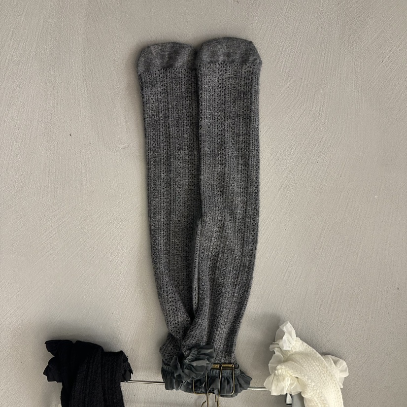 DOUBLE STANDARD/LE SMOKING/MAISONSTAFF東大門㊣直郵女裝新品25秋冬襪子羊毛MAISONSTAFF襪子圖色3