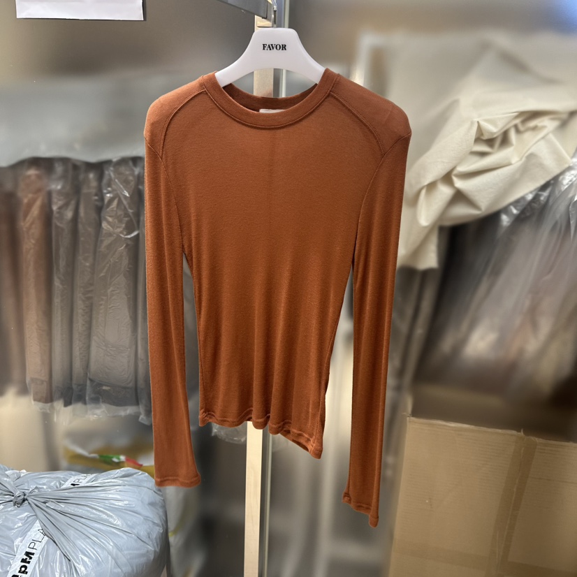 FAVOR-P東大門㊣實拍女士新品人氣休閑25秋冬時尚熱賣長袖T恤FAVOR長袖T恤圖色2