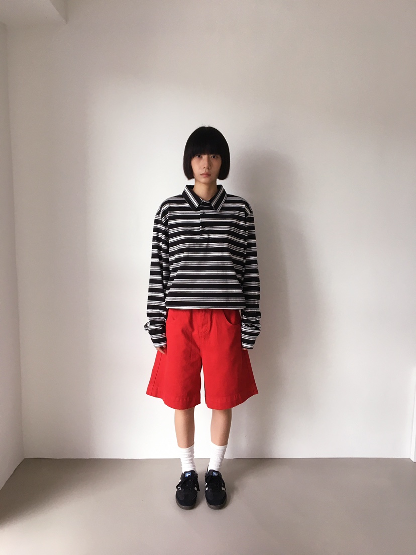 CCW韓國代購㊣女士新款25秋冬休閑熱賣真品推薦時尚長袖T恤CCW--NYUNYU長袖T恤