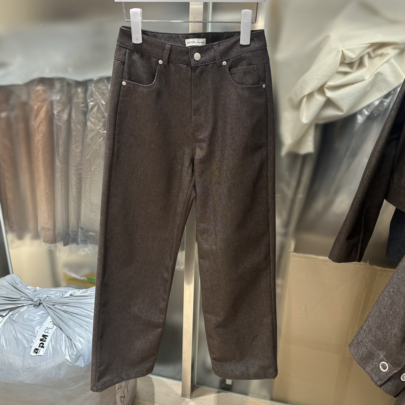 FAVOR-P韓國代購㊣女士新品真品時尚職業休閑熱賣25秋冬休閑褲FAVOR休閑褲圖色1