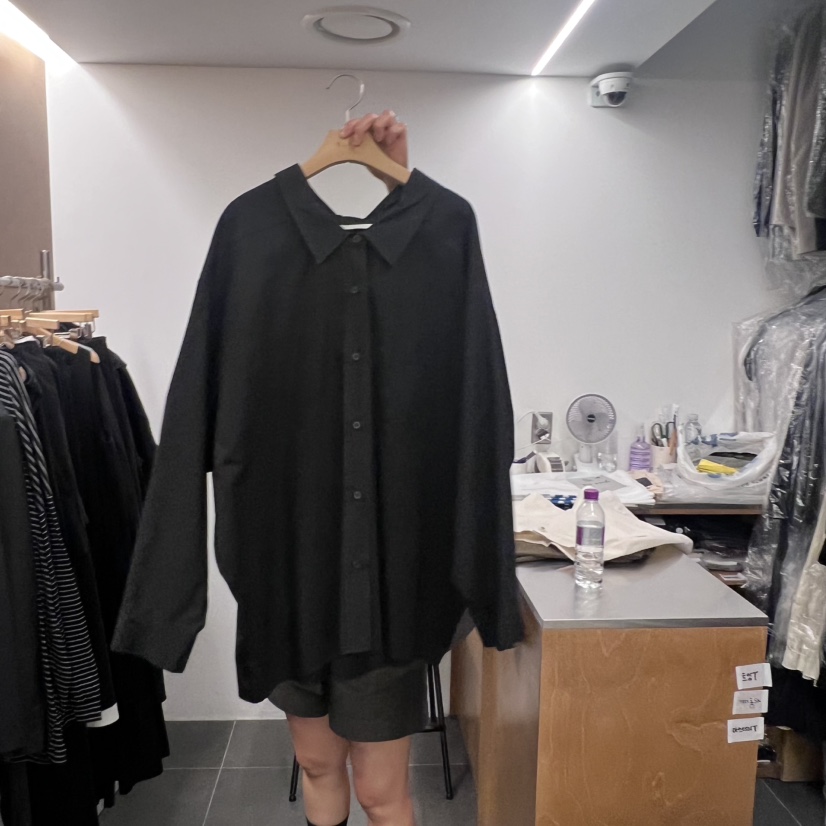 BLAIR韓國直郵㊣女士新品時尚真品熱賣25秋冬襯衫蕾絲衫寬松BLAIR seoul襯衫/蕾絲衫圖色2