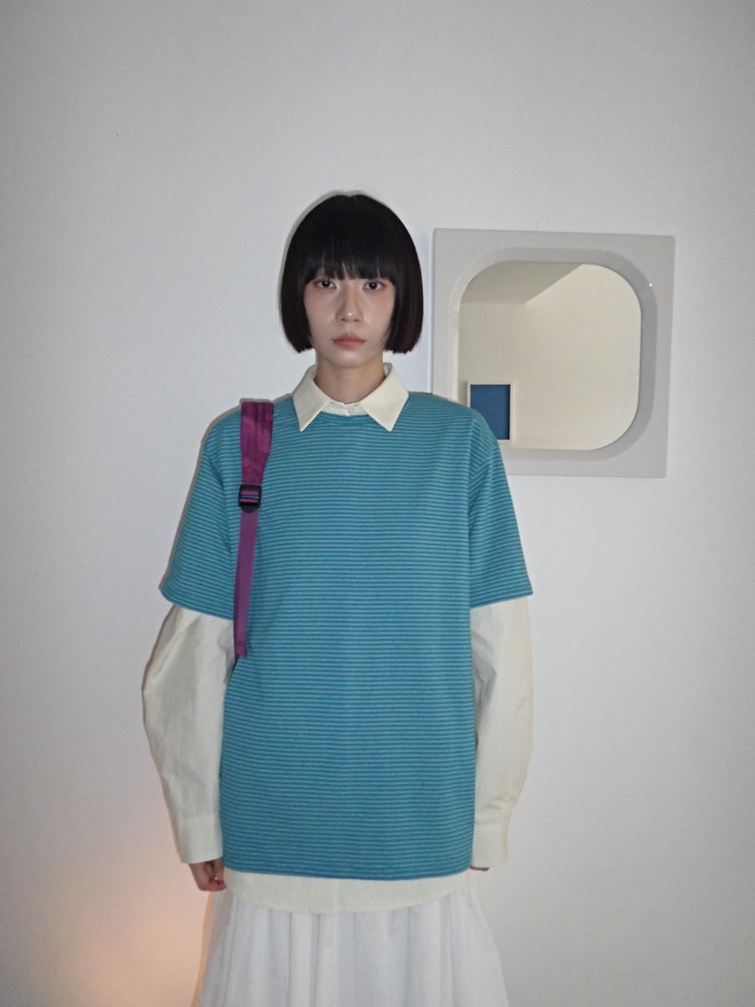 CCW東大門㊣實拍女裝新品25秋冬人氣時尚推薦熱賣職業休閑T恤CCW--NYUNYUT恤