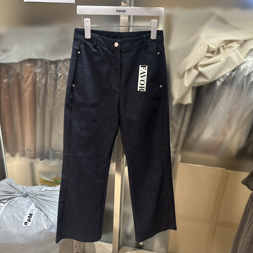 FAVOR-P東大門㊣實拍女裝新品推薦人氣時尚25秋冬職業休閑褲FAVOR休閑褲圖色3