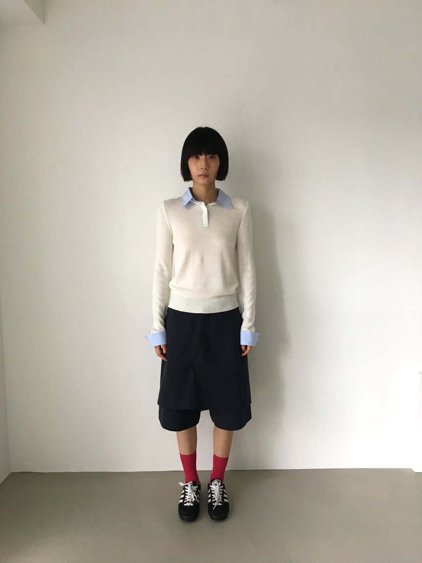 CCW東大門㊣代購女士新品人氣真品職業時尚推薦25秋冬休閑短褲CCW--NYUNYU短褲