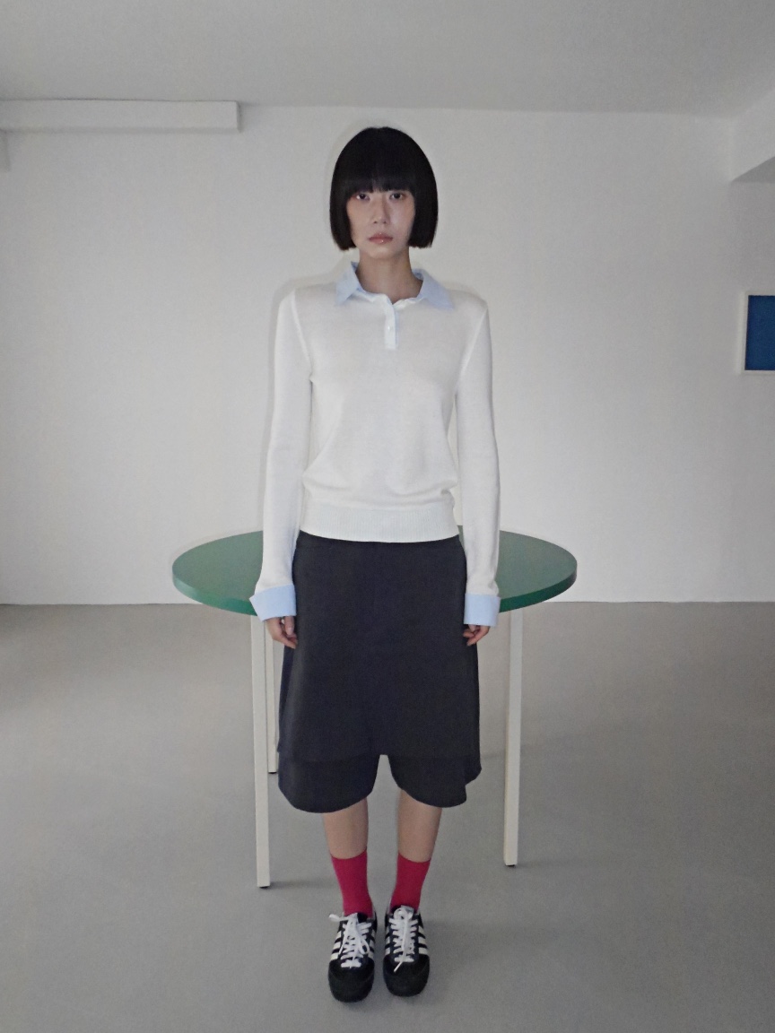CCW東大門㊣代購女士新品人氣真品職業時尚推薦25秋冬休閑短褲CCW--NYUNYU短褲