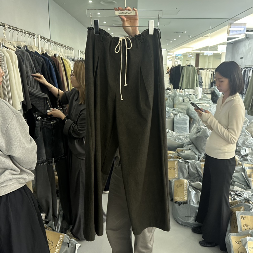 DOUBLE STANDARD/LE SMOKING/MAISONSTAFF韓國代購㊣女士新款時尚休閑褲MAISONSTAFF休閑褲圖色2