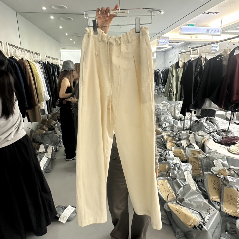 DOUBLE STANDARD/LE SMOKING/MAISONSTAFF韓國代購㊣女士新款時尚休閑褲MAISONSTAFF休閑褲圖色3