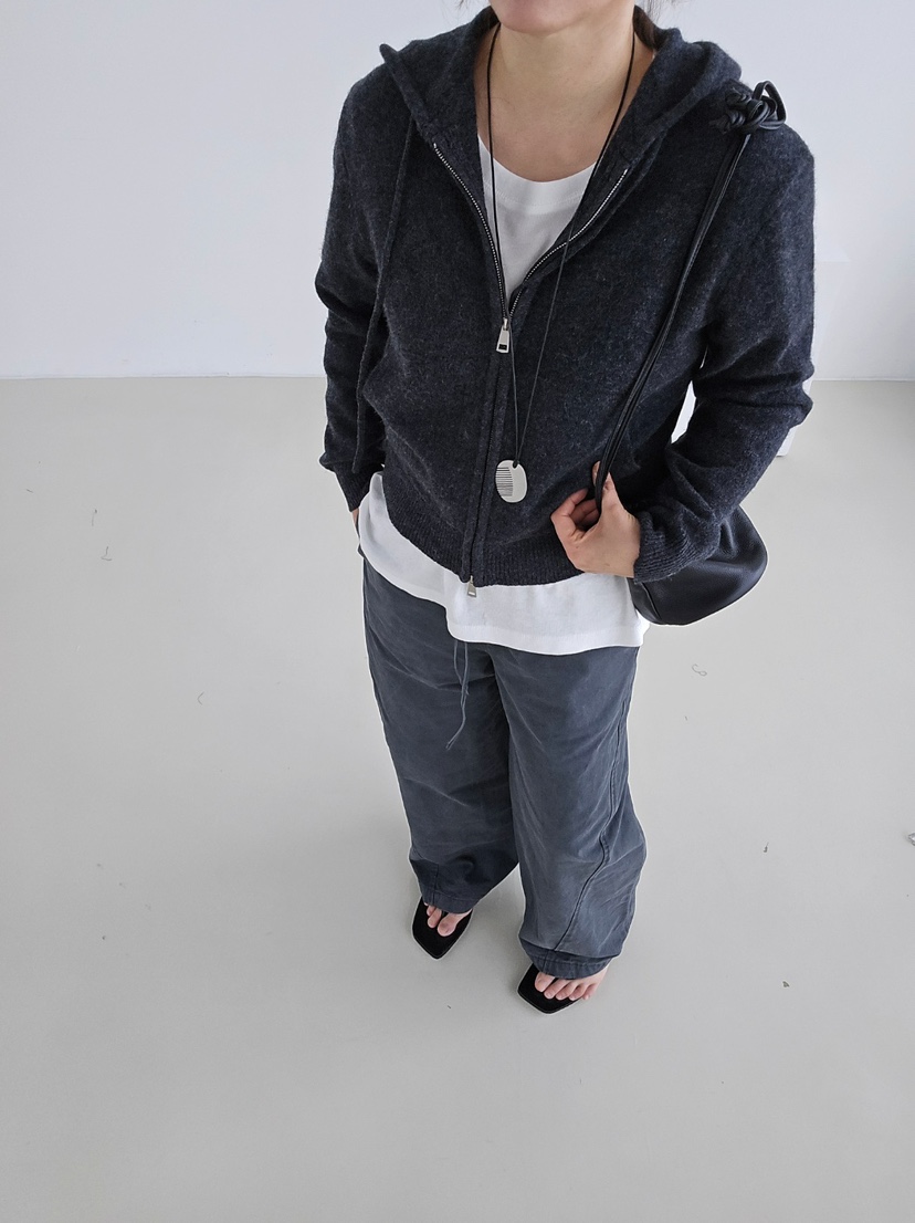 J SHOP韓國代購㊣女士新款25秋冬真品推薦人氣休閑夾克連帽衫J_SHOP夾克