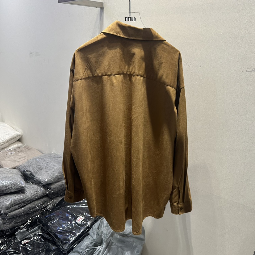 OUTFIT東大門㊣直郵女士新品人氣25秋冬推薦休閑襯衫蕾絲衫OUTFIT襯衫/蕾絲衫