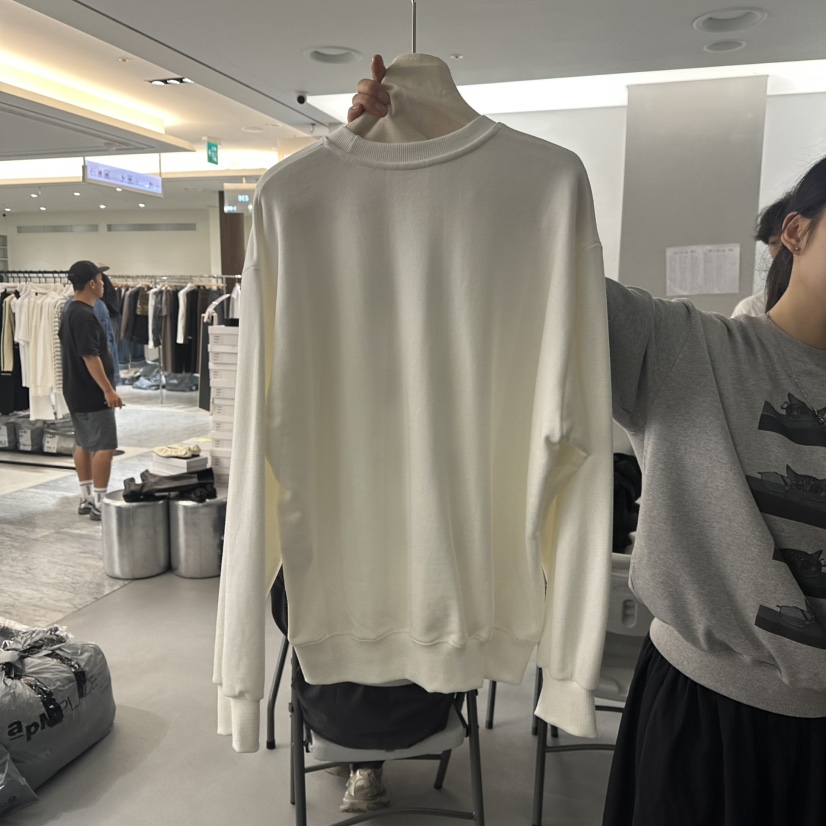 DOUBLE STANDARD/LE SMOKING/MAISONSTAFF東大門㊣代購女士新款25秋冬衛衣MAISONSTAFF衛衣