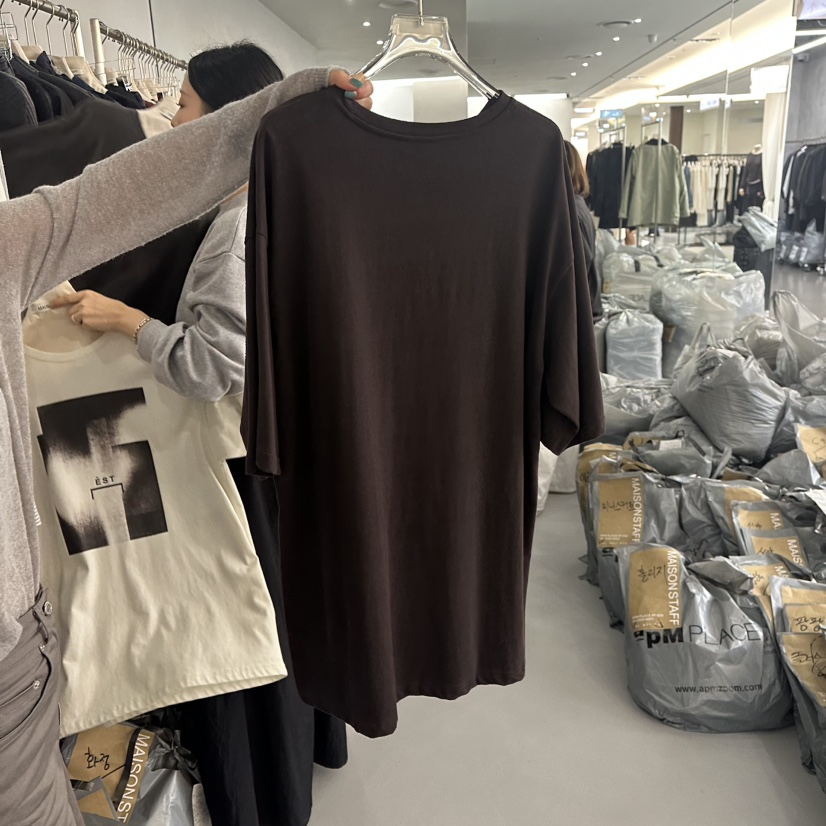 DOUBLE STANDARD/LE SMOKING/MAISONSTAFF東大門㊣實拍女裝新品休閑T恤MAISONSTAFFT恤