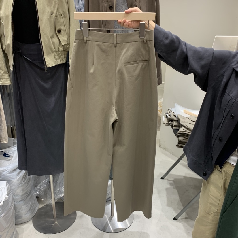 FRE韓國代購㊣女裝新品真品人氣時尚熱賣職業推薦休閑褲斜紋布FRE休閑褲