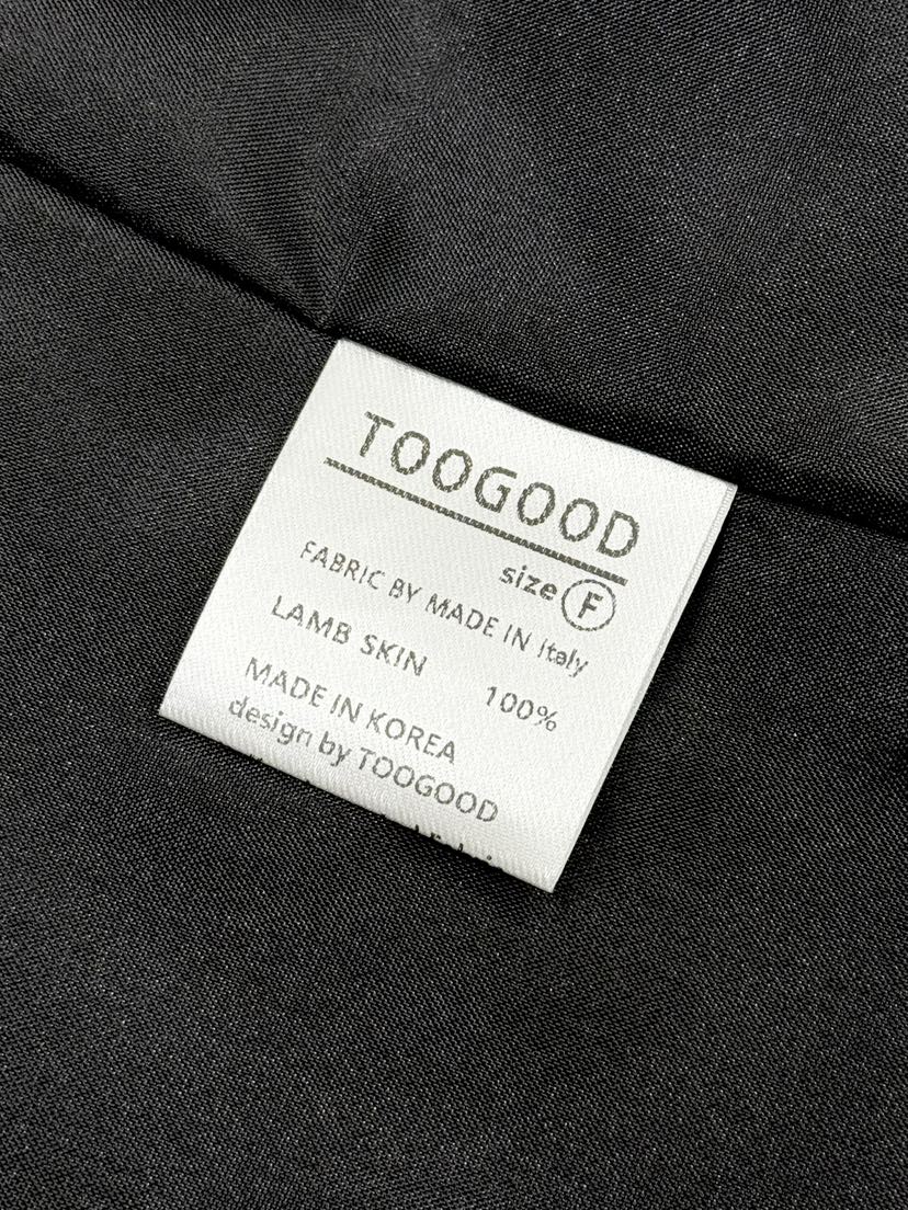 TOOGOOD東大門㊣直郵女裝新品熱賣時尚人氣真品25秋冬休閑皮衣TOOGOOD皮衣