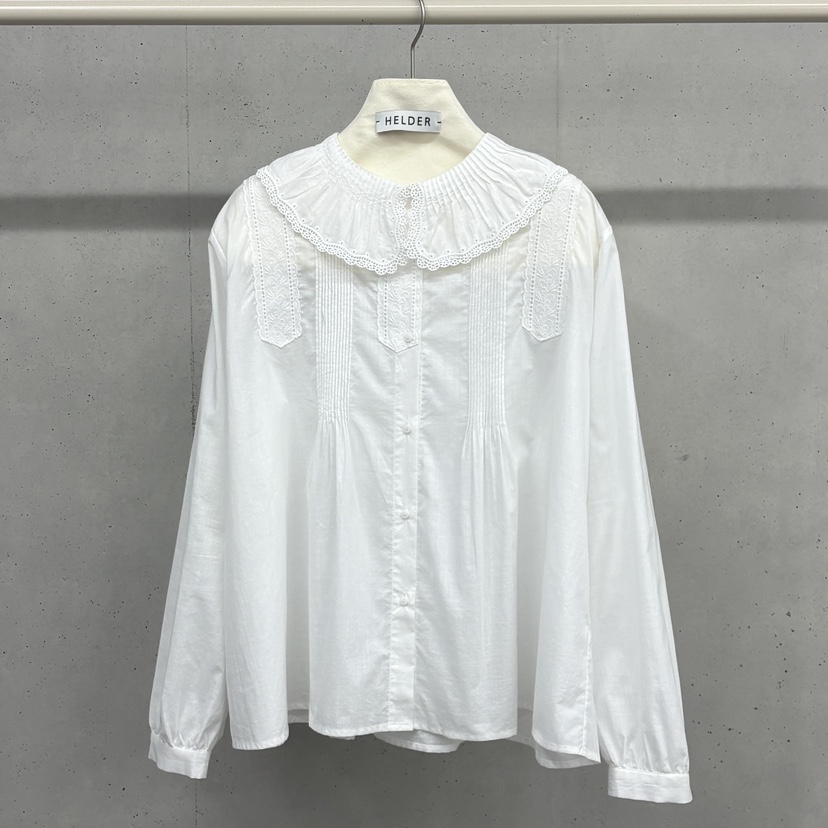 HELDER-P東大門㊣實拍女裝新品休閑職業時尚真品襯衫蕾絲衫HELDER襯衫/蕾絲衫