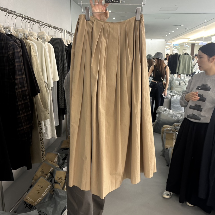 DOUBLE STANDARD/LE SMOKING/MAISONSTAFF韓國代購㊣女士新品真品長裙MAISONSTAFF長裙