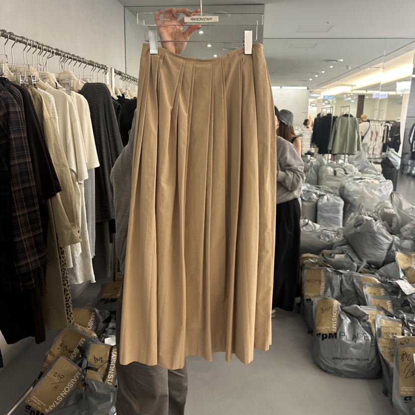 DOUBLE STANDARD/LE SMOKING/MAISONSTAFF韓國代購㊣女士新品真品長裙MAISONSTAFF長裙