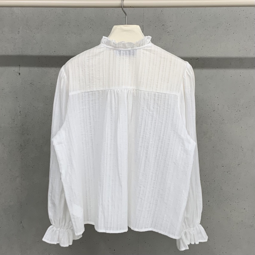 HELDER-P東大門㊣代購女裝新款真品熱賣職業襯衫蕾絲衫荷葉邊HELDER襯衫/蕾絲衫