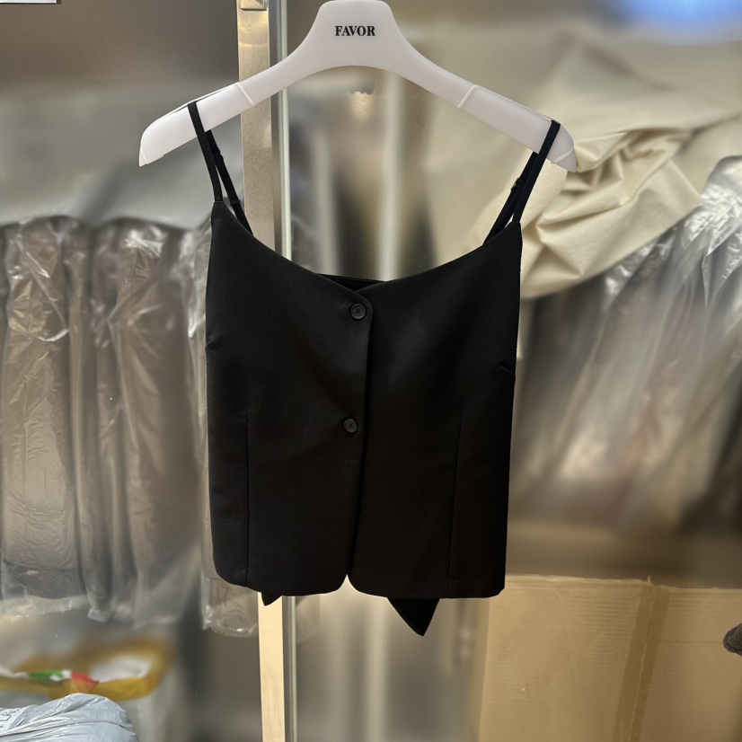 FAVOR-P東大門㊣直郵女士新款職業25秋冬熱賣休閑吊帶背心FAVOR吊帶/背心圖色2