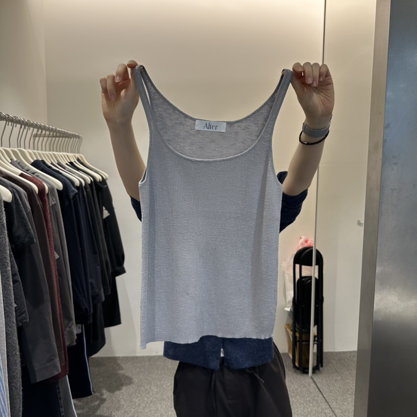 ALTER東大門㊣直郵女士新品休閑時尚25秋冬熱賣推薦吊帶背心Alter吊帶/背心