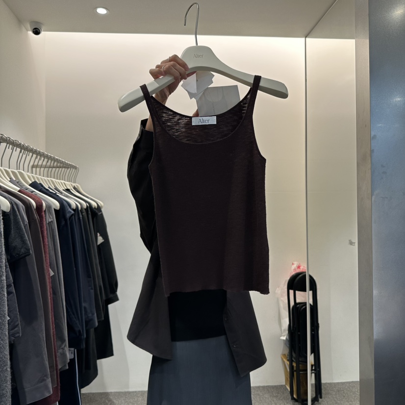 ALTER東大門㊣直郵女士新品休閑時尚25秋冬熱賣推薦吊帶背心Alter吊帶/背心圖色6