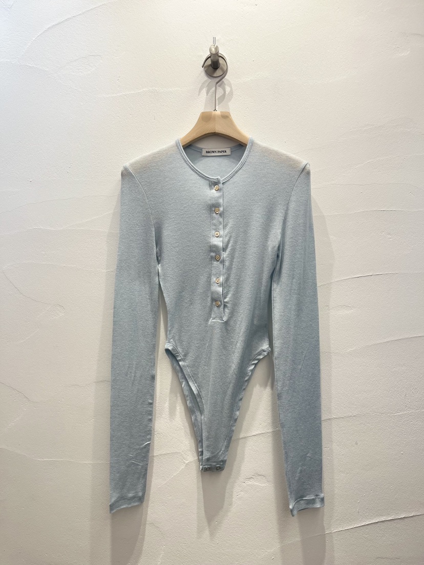 BROWN PAPER-S韓國直郵㊣女士新品25秋冬休閑長袖T恤緊身BROWN PAPER長袖T恤圖色4