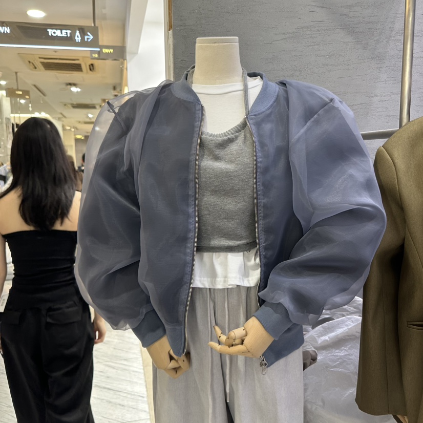 UOOV韓國直郵㊣女士新品25秋冬時尚休閑真品人氣推薦職業夾克UOOV夾克圖色1