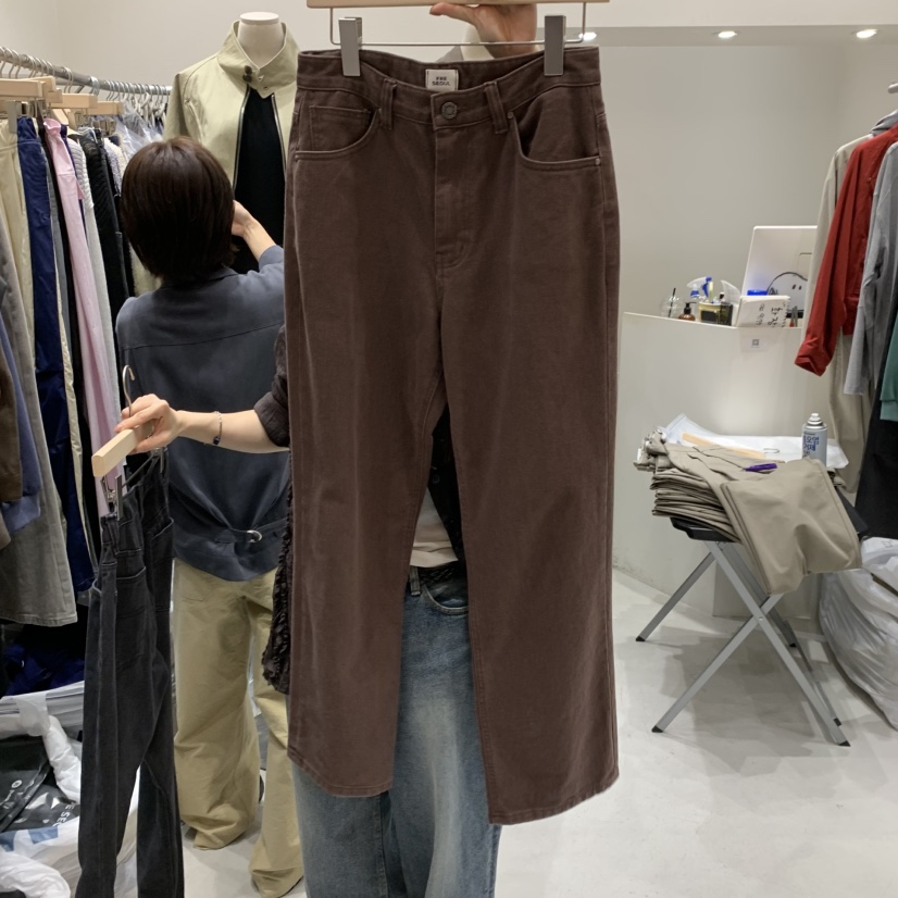 FRE東大門㊣直郵女裝新品推薦真品時尚25秋冬人氣熱賣休閑褲FRE休閑褲圖色2