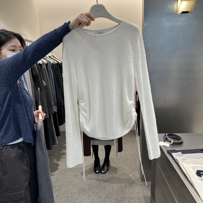 ALTER韓國代購㊣女裝新品休閑時尚熱賣真品人氣職業25秋冬針織衫Alter針織衫