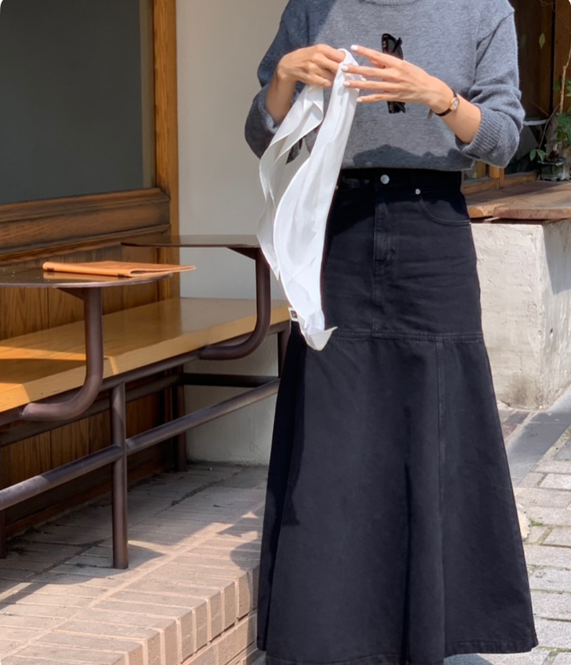 A Flan東大門㊣實拍女裝新品時尚人氣職業推薦圍巾披肩絲綢AFN EDITION圍巾/披肩