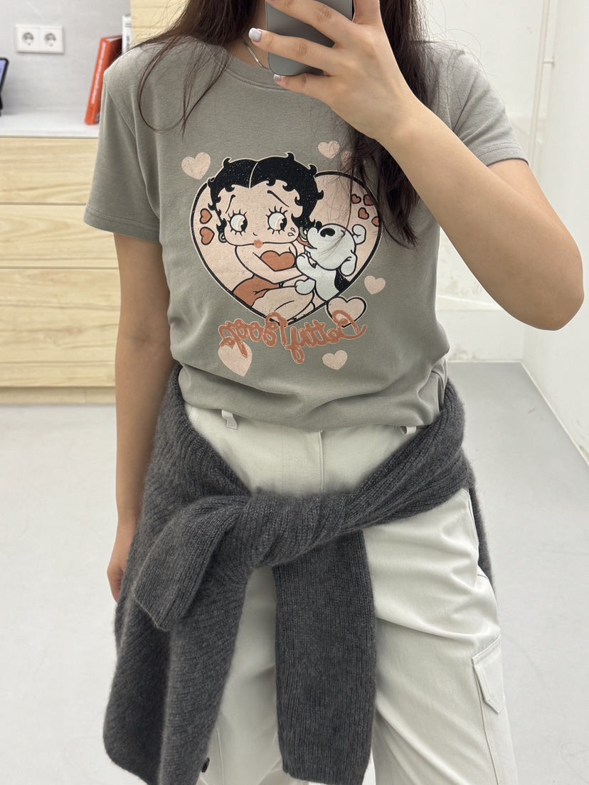 MUSHROOM EFFECT東大門㊣代購女裝新品熱賣真品25秋冬休閑T恤MUSHROOM EFFECTT恤