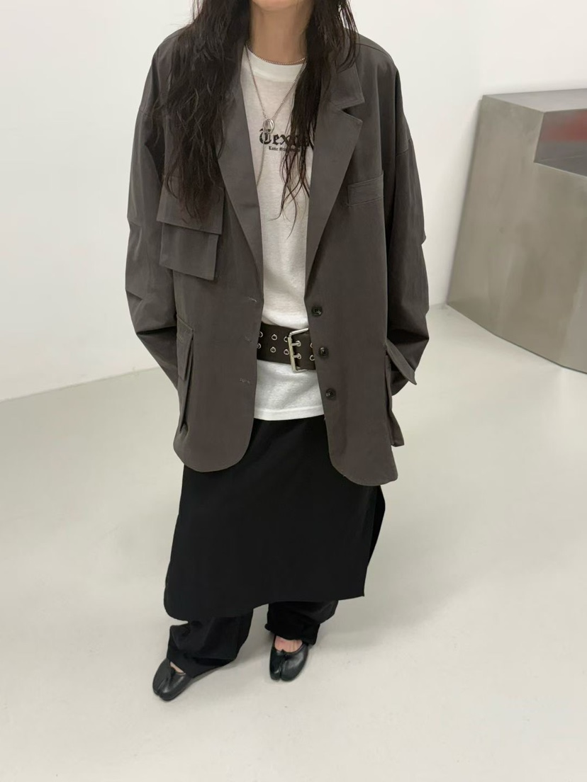 MINIMUZE東大門㊣代購女裝新款推薦真品熱賣人氣時尚職業夾克MINIMUZE夾克
