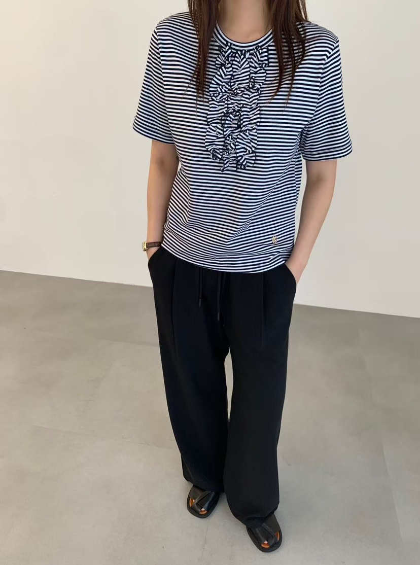 J CRANE-A韓國代購㊣女裝新款職業25秋冬時尚推薦熱賣T恤J CRANET恤