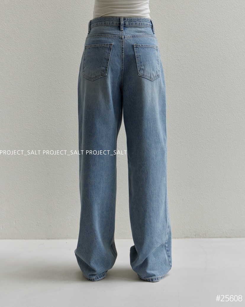 PROJECT SALT韓國直郵㊣女裝新款25秋冬牛仔褲PROJECTSALT牛仔褲
