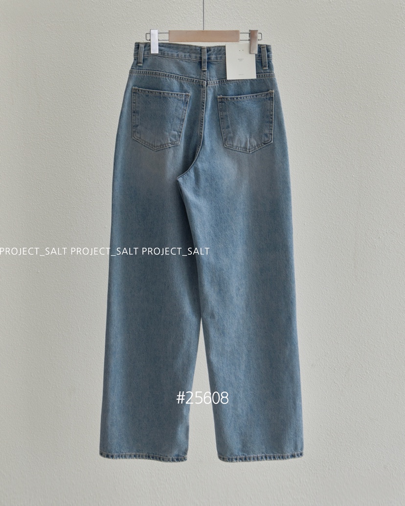 PROJECT SALT韓國直郵㊣女裝新款25秋冬牛仔褲PROJECTSALT牛仔褲