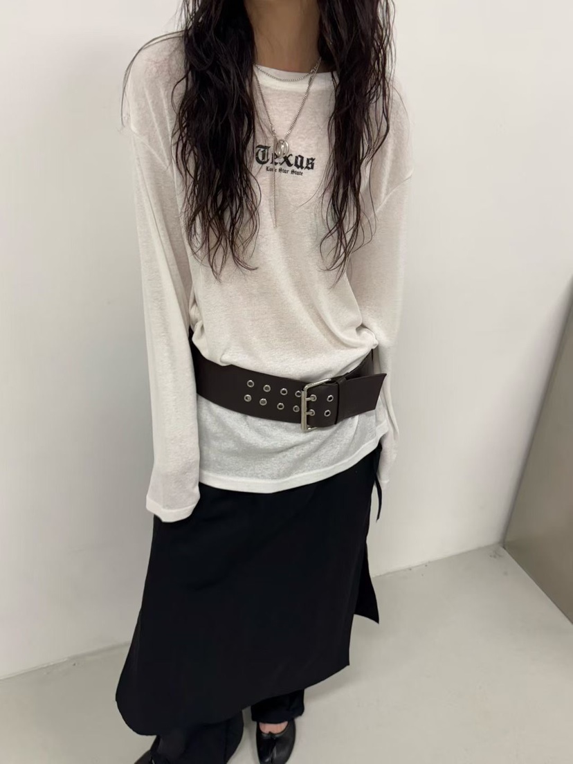 MINIMUZE東大門㊣代購女士新品休閑熱賣推薦真品人氣長袖T恤MINIMUZE長袖T恤