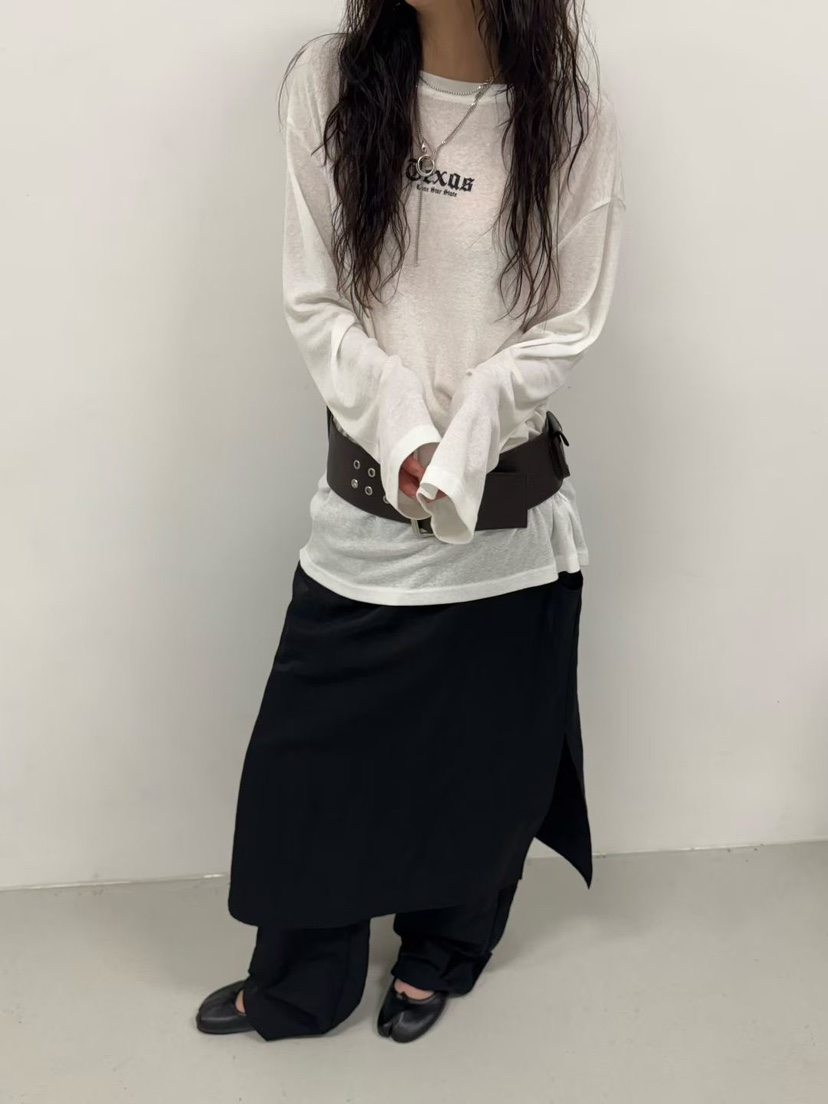 MINIMUZE東大門㊣代購女士新品休閑熱賣推薦真品人氣長袖T恤MINIMUZE長袖T恤
