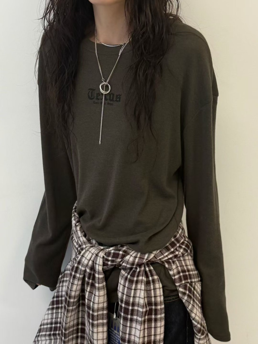 MINIMUZE東大門㊣代購女士新品休閑熱賣推薦真品人氣長袖T恤MINIMUZE長袖T恤