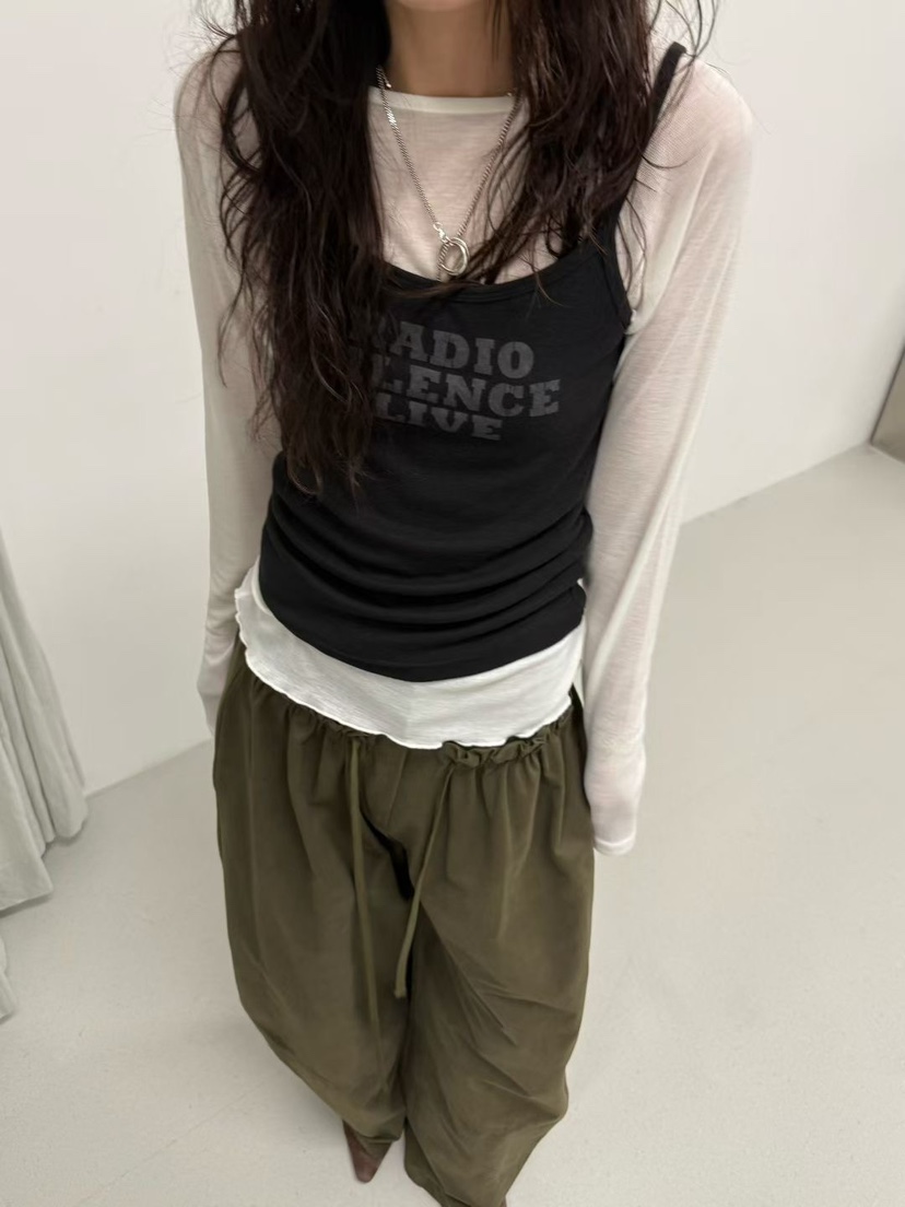 MINIMUZE韓國直郵㊣女裝新款職業推薦熱賣時尚休閑吊帶背心MINIMUZE吊帶/背心