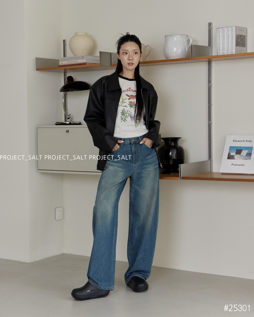 PROJECT SALT韓國直郵㊣女士新品真品牛仔褲PROJECTSALT牛仔褲