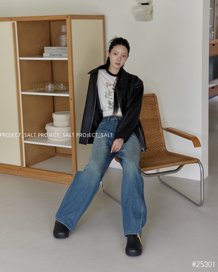 PROJECT SALT韓國直郵㊣女士新品真品牛仔褲PROJECTSALT牛仔褲
