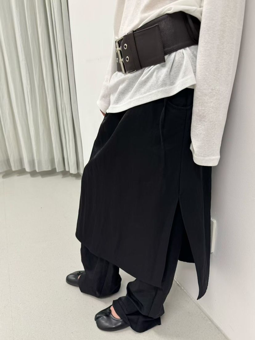 MINIMUZE韓國代購㊣女裝新品休閑職業熱賣真品25秋冬時尚裙褲MINIMUZE裙褲